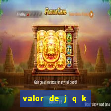 valor de j q k en blackjack